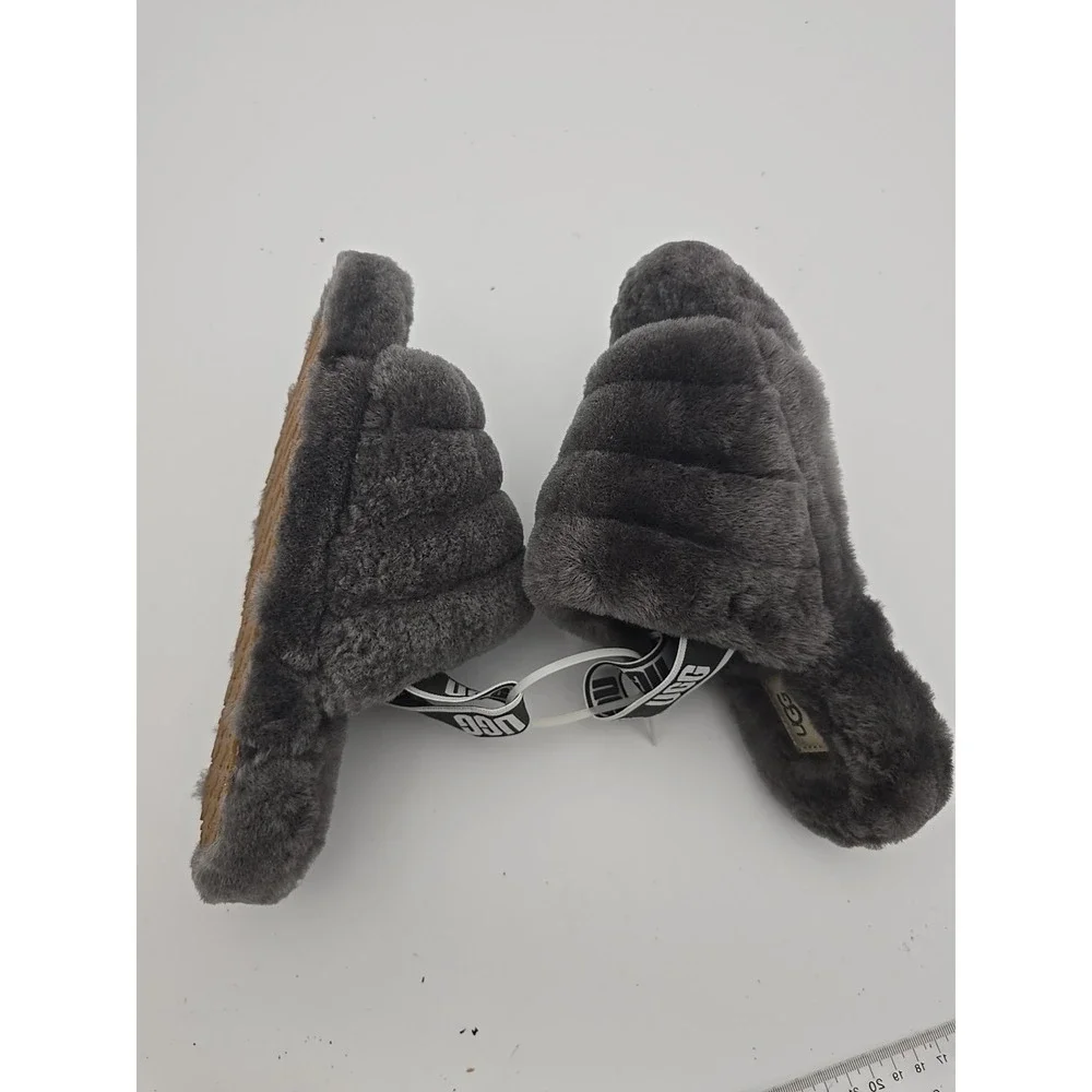 UGG Fluff Yeah Slide Women's US 4 Slipper Extreme‎ Comfort 100% Original Brand